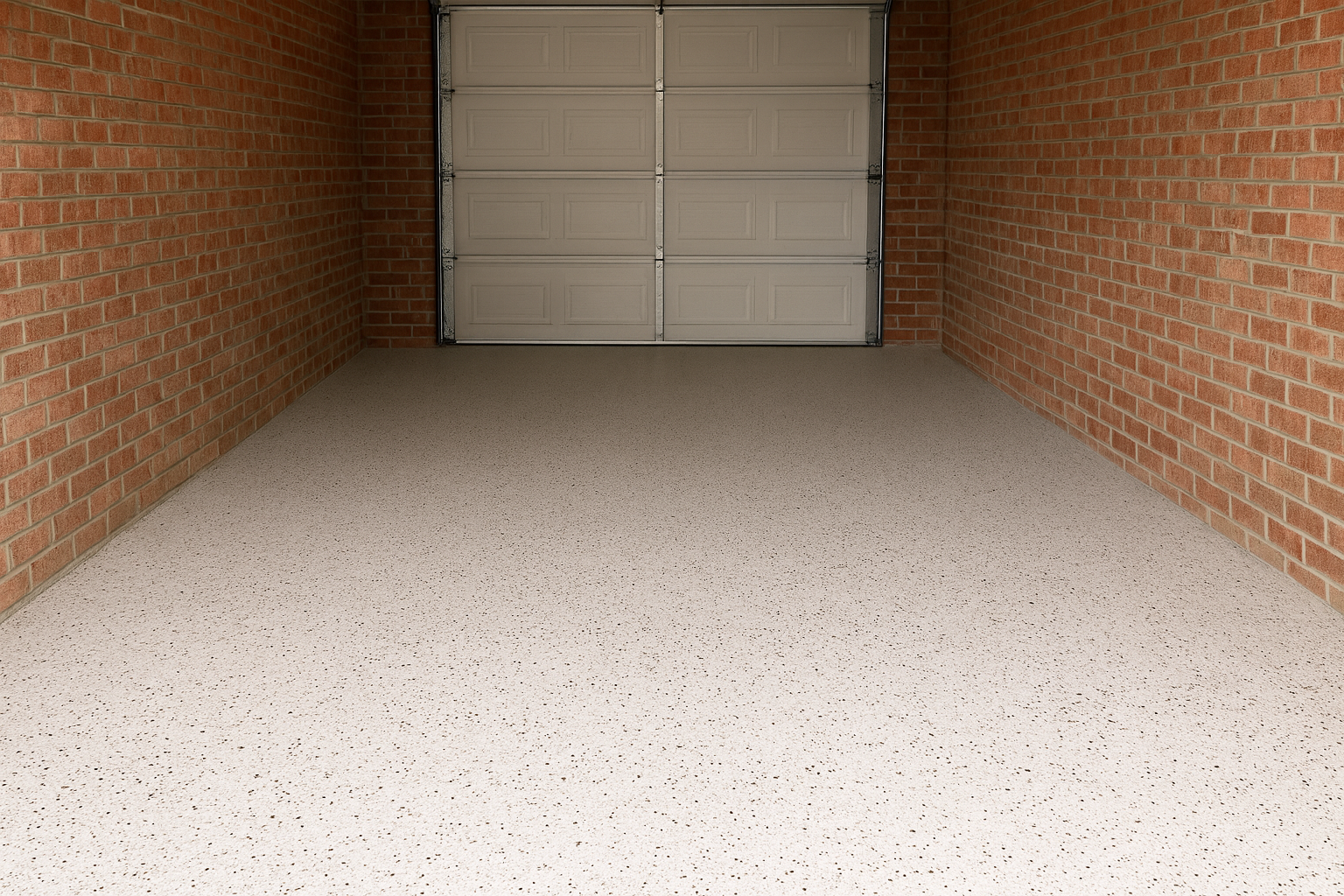 Durable garage overlay flooring
